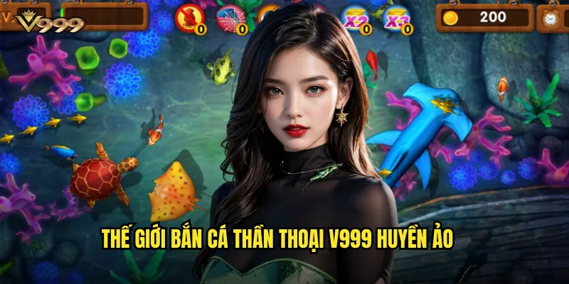 Bắn cá thần thoại v999 - Hành trình huyền bí thế giới thần linh 2 Thế giới Bắn cá thần thoại v999 huyền ảo