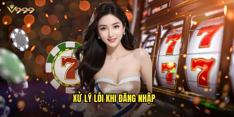 Cách đăng nhập v999 an toàn trên mọi thiết bị 2025 3 Xử lý lỗi khi đăng nhập